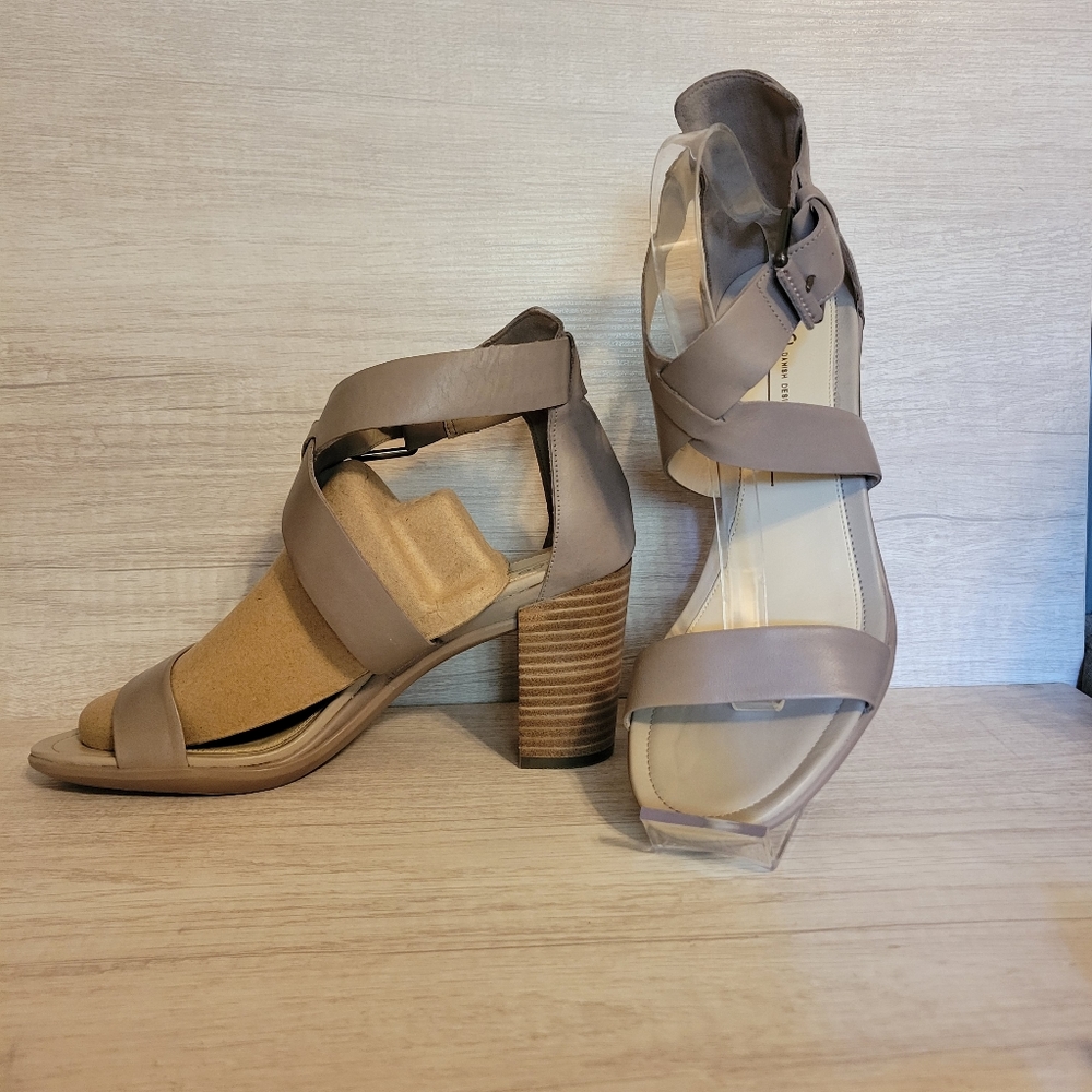 ECCO Moon Rock Nova Xa Shape 65 Leather Sandals SIZE EU 41 US SIZE 10-10.5
